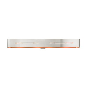 Rave - 4 Light ADA Bath Vanity in Industrial Style - 35.5 Inches wide by 5 Inches high - 1012239