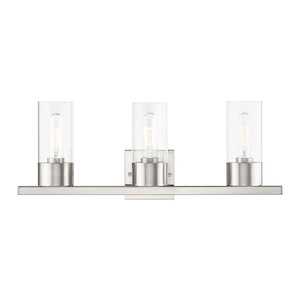 Carson - 3 Light Bath Vanity In Contemporary Style-8.75 Inches Tall and 23 Inches Wide - 1219906