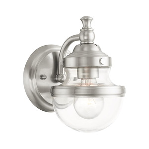 Oldwick - 1 Light Bath Vanity in New Traditional Style - 5.5 Inches wide by 8.25 Inches high - 939581