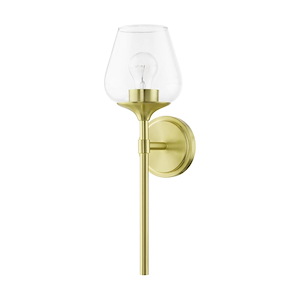 Willow - 1 Light Bath Vanity In Transitional Style-18 Inches Tall and 5.75 Inches Wide - 1219577