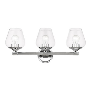 Willow - 3 Light Bath Vanity In Transitional Style-9.5 Inches Tall and 23 Inches Wide - 1219849
