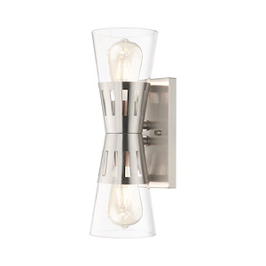 Bennington - 2 Light Wall Sconce In Modern Style-4.75 Inches Tall and 14.25 Inches Wide - 1305707