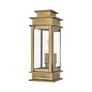 Princeton - 1 Light Outdoor Wall Lantern in Traditional Style - 5.5 Inches wide by 14 Inches high - 522724