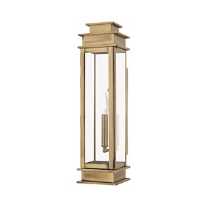 Princeton - 1 Light Outdoor Wall Lantern in Traditional Style - 5.25 Inches wide by 20.25 Inches high - 522717