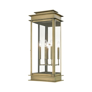 Princeton - 3 Light Extra Large Outdoor Wall Lantern In Classic Style-28.5 Inches Tall and 12.5 Inches Wide - 522716