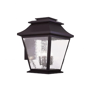 Hathaway - 4 Light Outdoor Post Top Lantern in Coastal Style - 14 Inches wide by 21 Inches high - 443893