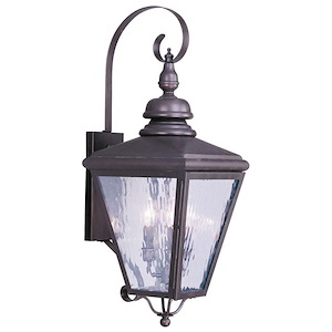 Cambridge - Two Light Outdoor Post Head - 8 Inches wide by 21.5 Inches high - 414845