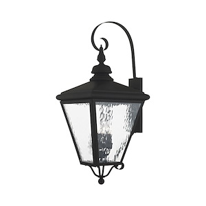 Cambridge - 4 Light Outdoor Wall Lantern in Traditional Style - 14.25 Inches wide by 35 Inches high - 540038