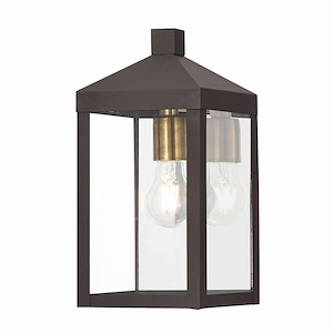 Nyack - One Light Outdoor Wall Lantern - 6.25 Inches wide by 12.75 Inches high - 614537