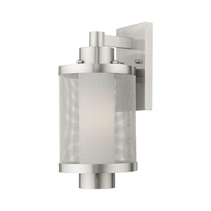 Nottingham - 1 Light Outdoor Wall Lantern in Contemporary Style - 7 Inches wide by 14.5 Inches high - 939528