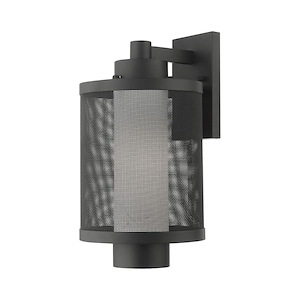 Nottingham - 1 Light Outdoor Wall Lantern in Contemporary Style - 9 Inches wide by 17 Inches high - 939531