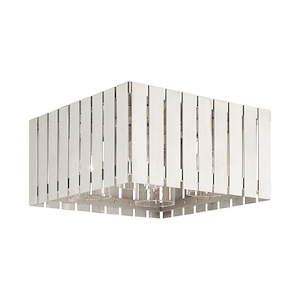 Greenwich - 4 Light Outdoor Flush Mount in Industrial Style - 13 Inches wide by 6.75 Inches high - 939412