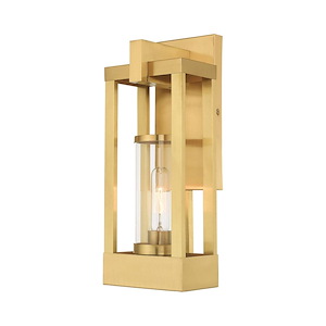 Delancey - 1 Light Outdoor Wall Lantern in Contemporary Style - 6.25 Inches wide by 16 Inches high - 831768
