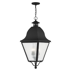 Amwell - 4 Light Outdoor Pendant Lantern in Farmhouse Style - 13.5 Inches wide by 29.5 Inches high - 1029712