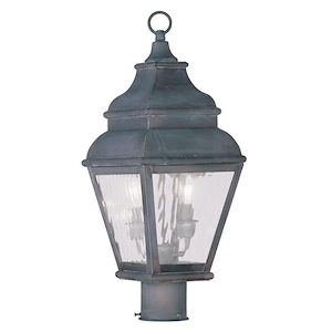 Exeter - 4 Light Outdoor Wall Lantern in Farmhouse Style - 14 Inches wide by 36 Inches high - 189826
