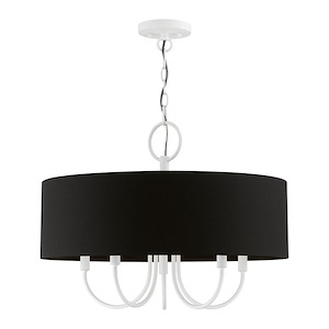 Huntington - 5 Light Pendant In Transitional Style-17.5 Inches Tall and 23 Inches Wide - 1094676