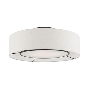 Ellsworth - 4 Light Semi-Flush Mount In Transitional Style-8.25 Inches Tall and 21 Inches Wide - 1220012