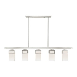 Harding - 5 Light Linear Chandelier in Modern Style - 4.5 Inches wide by 9.5 Inches high - 614589