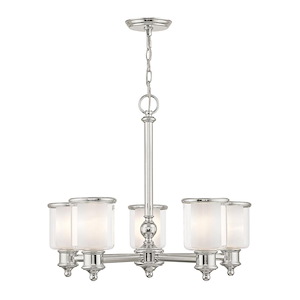 Middlebush - 5 Light Chandelier in Traditional Style - 25 Inches wide by 21.25 Inches high - 522700