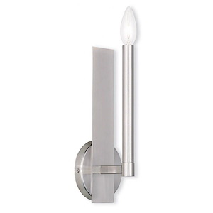 Alpine - 1 Light ADA Wall Sconce in Modern Style - 4.75 Inches wide by 15 Inches high - 476883