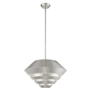 Amsterdam - 1 Light Mini Pendant in Mid Century Modern Style - 18 Inches wide by 20.5 Inches high - 831683
