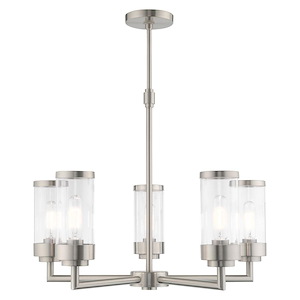 Hillcrest - 5 Light Chandelier in Coastal Style - 26 Inches wide by 22.5 Inches high - 735742