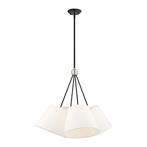 Prato - 4 Light Chandelier in Modern Style - 25 Inches wide by 25.5 Inches high - 939413