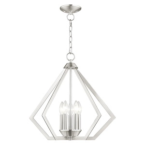 Prism - 5 Light Chandelier in Contemporary Style - 20 Inches wide by 19.5 Inches high - 540094