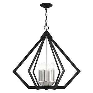 Prism - 6 Light Chandelier in Contemporary Style - 26 Inches wide by 25 Inches high - 614573
