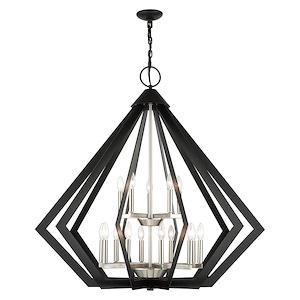 Prism - 15 Light Foyer Chandelier in Contemporary Style - 42 Inches wide by 41 Inches high - 614572
