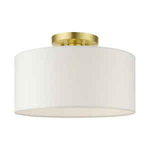 Meridian - 13 Inch 1 Light Semi-Flush Mount - 1012148
