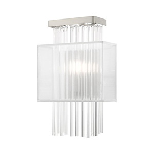 Alexis - 1 Light ADA Wall Sconce in Contemporary Style - 9 Inches wide by 14.5 Inches high - 735708