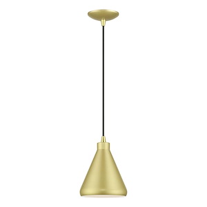 Geneva - 1 Light Mini Pendant-15 Inches Tall and 7 Inches Wide - 1337531