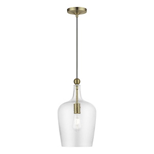Avery - 1 Light Pendant In Transitional Style-22 Inches Tall and 9.25 Inches Wide - 735779