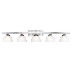 Somerset - 5 Light Bath Vanity in Traditional Style - 48 Inches wide by 9 Inches high - 415099