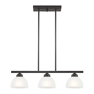 Somerset - 3 Light Island in Traditional Style - 6.5 Inches wide by 14.25 Inches high - 1029732
