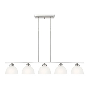 Somerset - 5 Light Island in Traditional Style - 6.5 Inches wide by 14.25 Inches high - 1029733