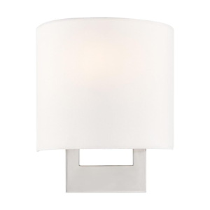 Hayworth - 1 Light ADA Wall Sconce in Contemporary Style - 8 Inches wide by 9.5 Inches high - 614637