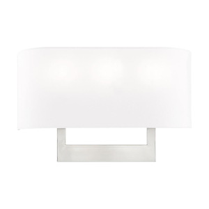 Hayworth - 3 Light ADA Wall Sconce in Contemporary Style - 16 Inches wide by 10 Inches high - 614635