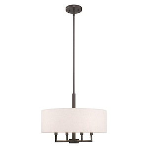 Meridian - 4 Light Pendant in Modern Style - 18 Inches wide by 22.5 Inches high - 831804