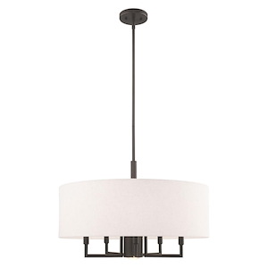 Meridian - 6 Light Pendant in Modern Style - 24 Inches wide by 24.5 Inches high - 831805