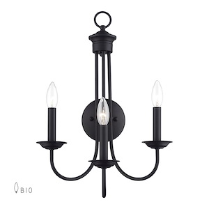 Estate - 3 Light Wall Sconce-20.75 Inches Tall and 14 Inches Wide - 1337533