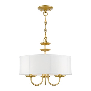 Brookdale - 3 Light Pendant In Transitional Style-15 Inches Tall and 16 Inches Wide - 1094663