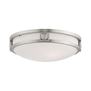 Titania - 2 Light Flush Mount in Modern Style - 13 Inches wide by 4 Inches high - 1029737
