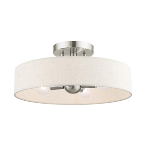 Venlo - 4 Light Semi-Flush Mount in Modern Style - 14 Inches wide by 6 Inches high - 939424