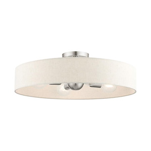 Venlo - 4 Light Semi-Flush Mount in Modern Style - 22 Inches wide by 7 Inches high - 939428