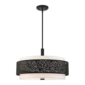 Noria - 5 Light Chandelier in Modern Style - 24 Inches wide by 17.25 Inches high - 1012208