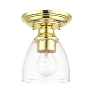 Montgomery - 1 Light Flush Mount in New Traditional Style - 5 Inches wide by 7 Inches high - 1012191