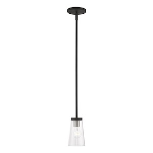 Cityview - 1 Light Mini Pendant In Contemporary Style-15 Inches Tall and 4.75 Inches Wide - 1220273