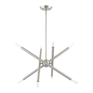 Soho - 8 Light Chandelier In Transitional Style-22.5 Inches Tall and 19.5 Inches Wide - 939555